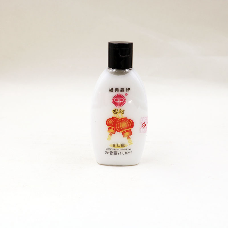 老国货宫灯身体乳杏仁蜜100ml 保湿乳液浴后乳补水全身可用 - 图3