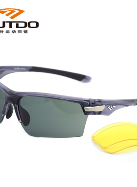 户外运动风彩膜偏光太阳镜