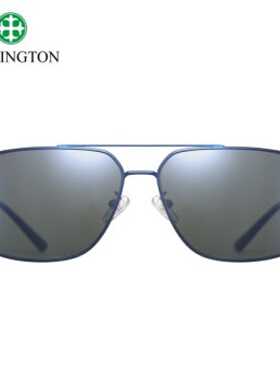 墨镜英国钛合金玻璃双梁太阳镜