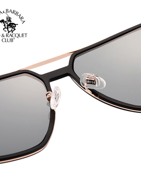 偏光双梁多边形蛤蟆墨镜