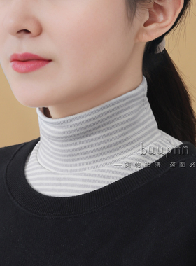 半高领女士内搭假领子