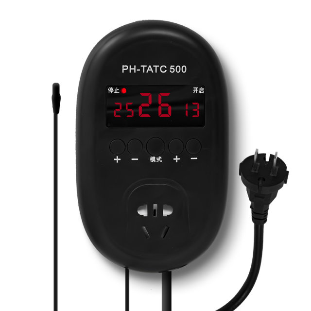 Intelligent digital display adjustable 220v thermostat