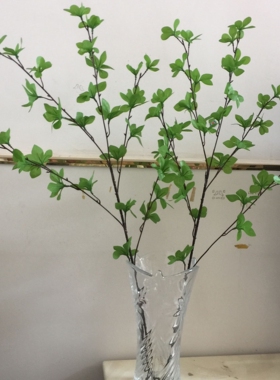 北欧仿真绿植仿真花日本吊钟单枝马醉木叶假树枝客厅植物装饰摆件