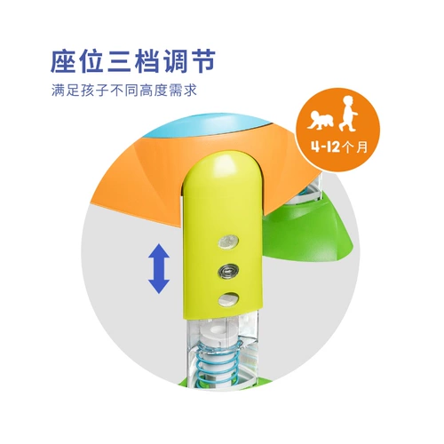 Складная интеллектуальная игрушка для прыжков для спортзала, США, 4-18 мес.