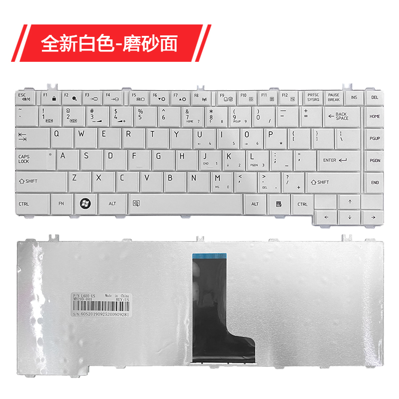 L600适用东芝L600D L630 C600 C640 L700 L730 L740 L645键盘L640-图1