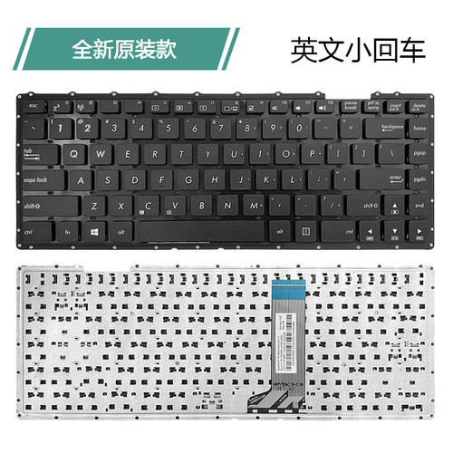 适用华硕 X455L K455L A455L R454 W419L Y483L/C F455L R455键盘 - 图0