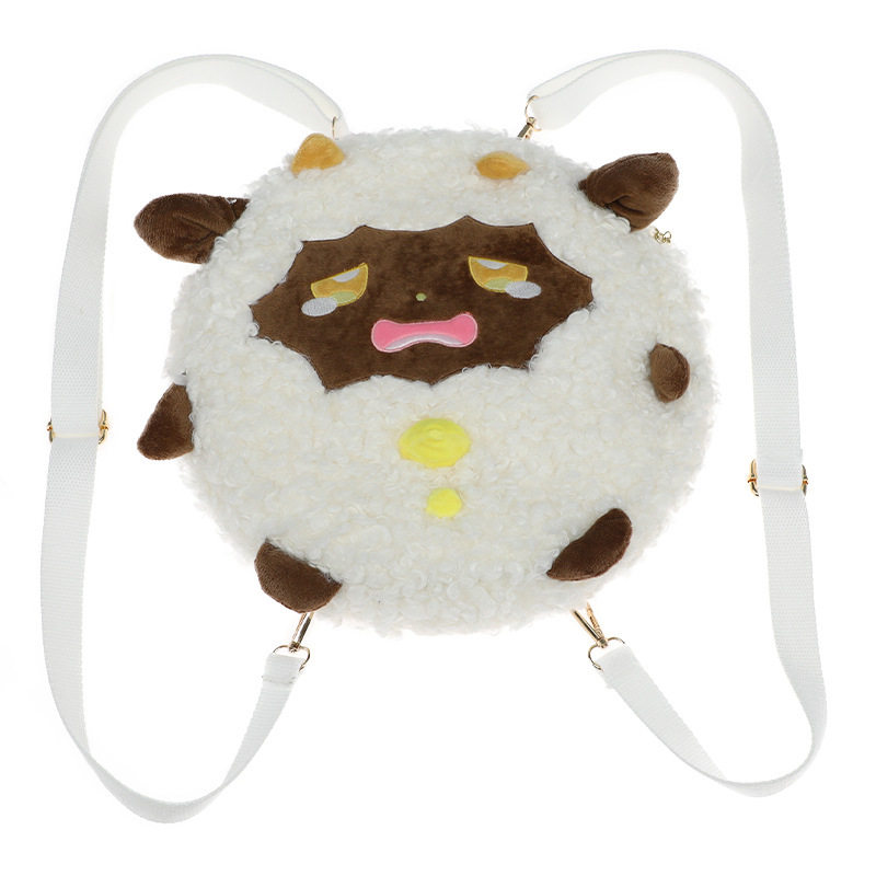 原创动漫毛绒周边帕鲁棉悠悠可爱双肩包日常出街卡通lolita包包,淘宝优惠券,粉丝福利购,淘宝优惠卷