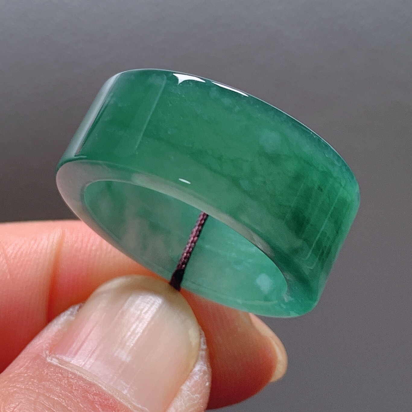 Natural Jade A Grade Ring Ring Jade Ring