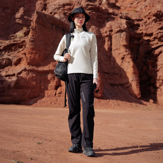 Pelliot outdoor cycling fleece long-sleeved top