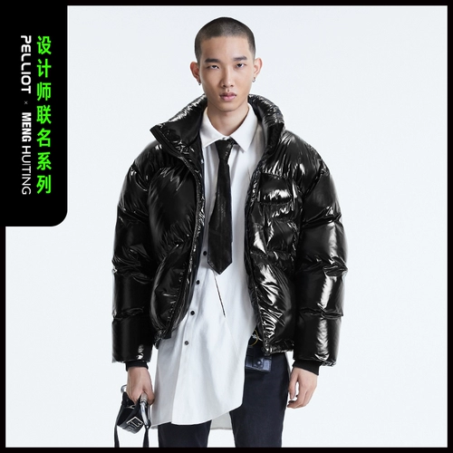 Pelliot x Menghuiting Designer Model Model Modelless Modelless Winter Толстая тепло, стекающая вниз вниз.