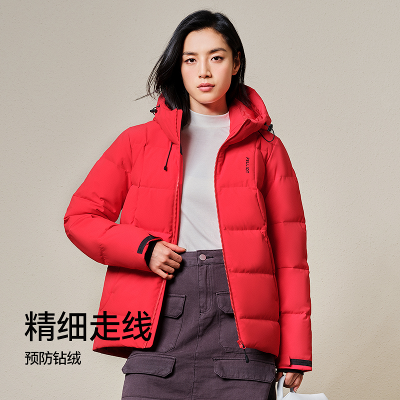 【极光pro】伯希和户外700蓬登山羽绒服男女冬保暖防风抗寒滑雪服 - 图3