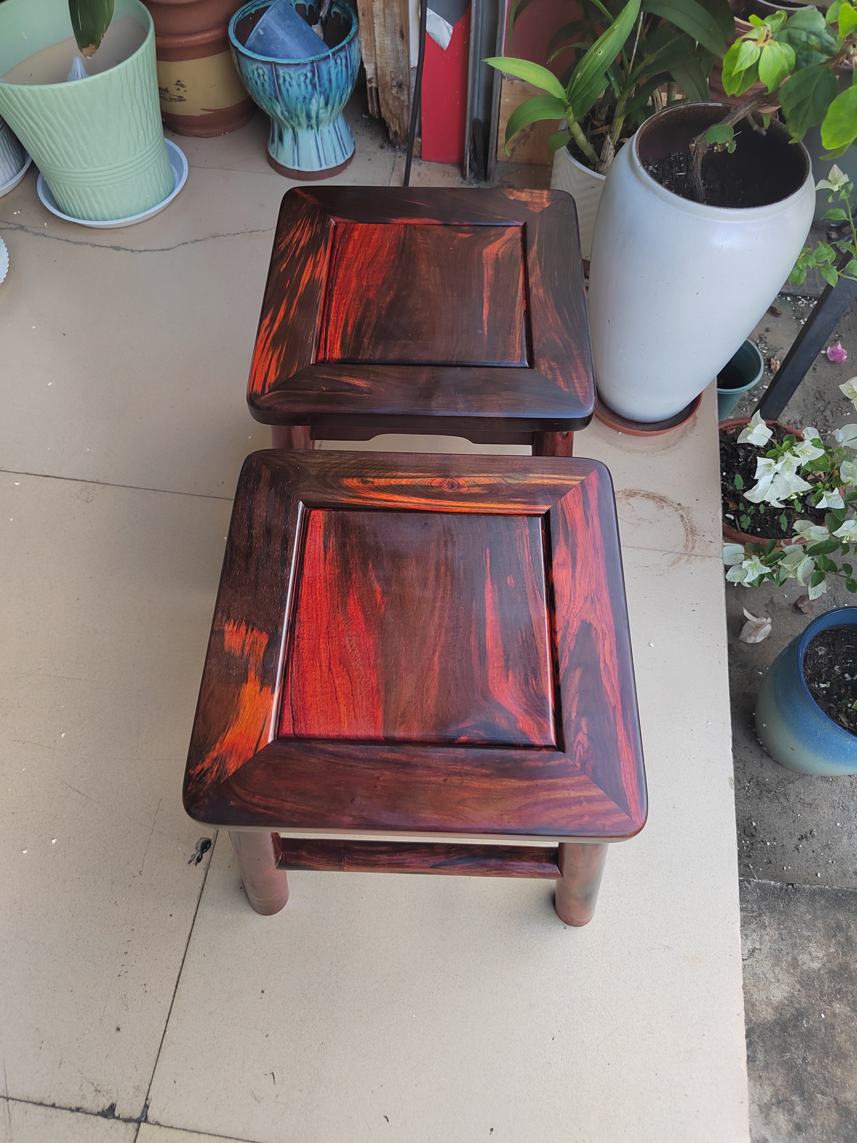 老挝大红酸枝交趾黄檀富贵凳中式红木实木矮凳小板凳客厅装饰凳,淘宝优惠券,粉丝福利购,淘宝优惠卷