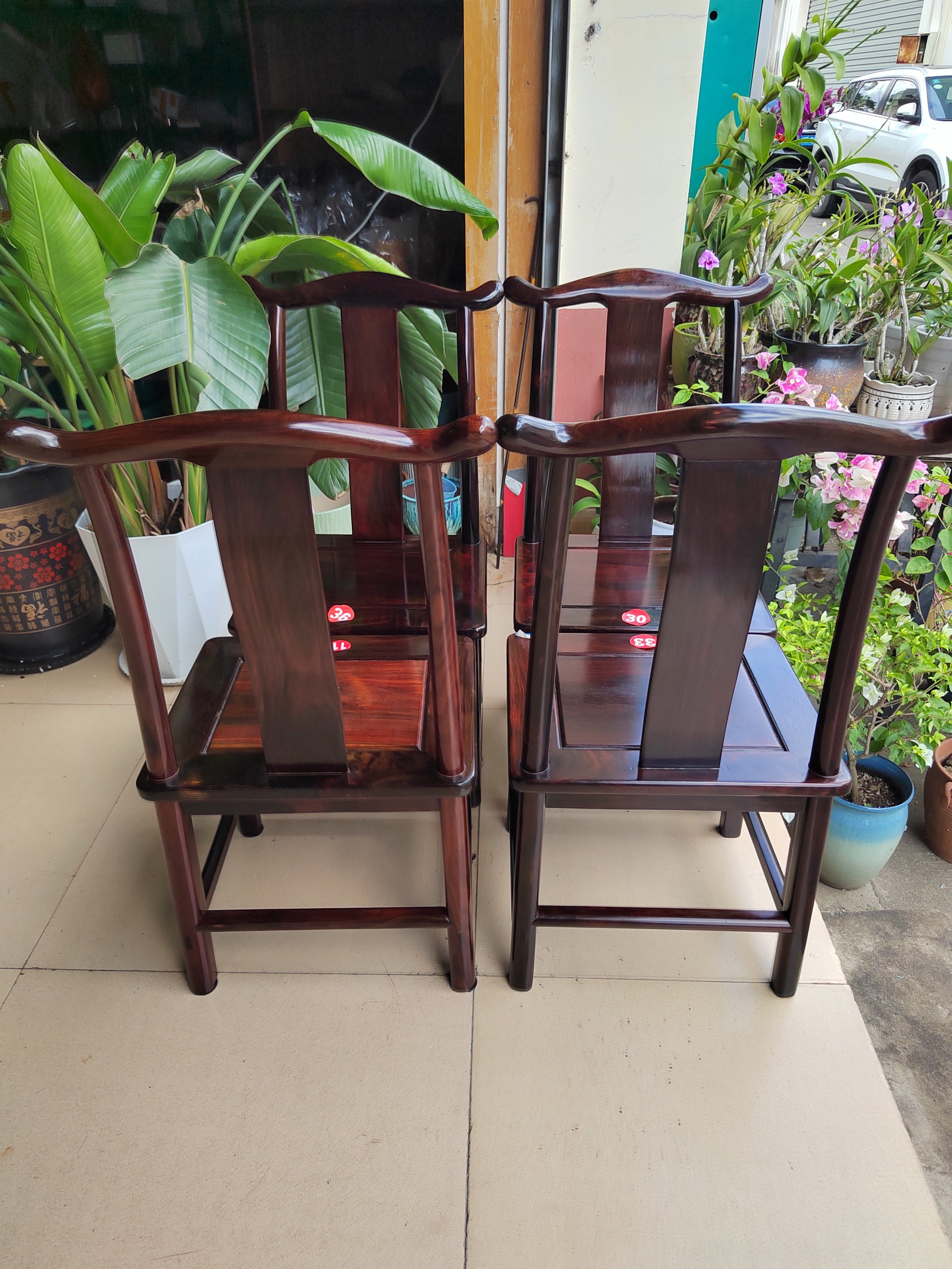 老挝大红酸枝交趾黄檀官帽椅中式红木实木靠背椅圈椅客椅宝座椅子,淘宝优惠券,粉丝福利购,淘宝优惠卷