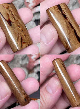 收藏级天然保真妖纹挂件血柳海柳