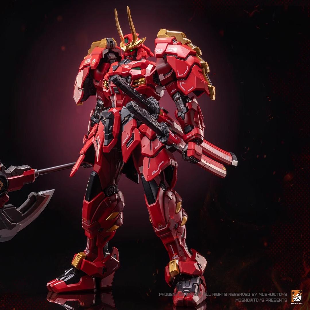 现货秒发 模寿MOSHOWTOYS卓越级·甲斐之虎 先祖效应合金成品模型 - 图0