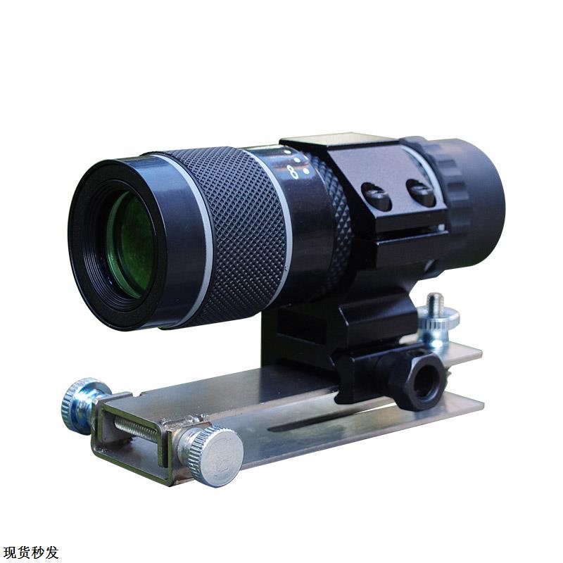 带十字猫头鹰光学可调节导轨高清单筒10倍镜望远镜瞄准器弹弓专用-图3