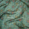Green Lotus Peony Bada Halo Pattern Song Brocade Fabric