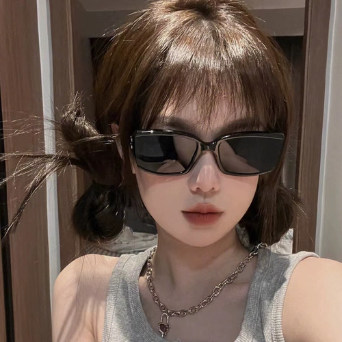 Tide, черные солнцезащитные очки на солнечной энергии, изысканный стиль, европейский стиль, 2 карат, по фигуре