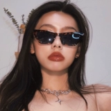 Ретро солнцезащитные очки, в корейском стиле, популярно в интернете, кошачий глаз