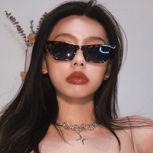 Ретро солнцезащитные очки, в корейском стиле, популярно в интернете, кошачий глаз