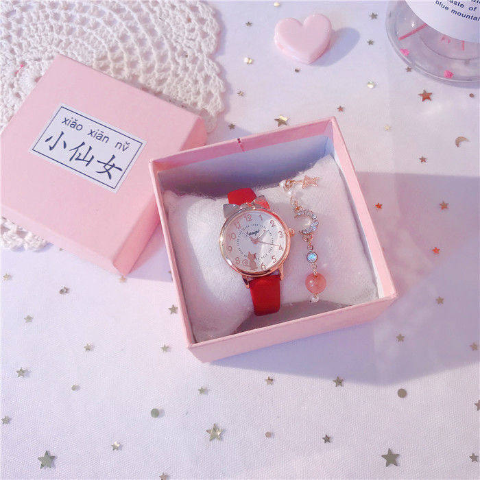 儿童手表少女孩指针式防水防摔男女童卡通幼儿初中小学生夜光可爱,淘宝优惠券,粉丝福利购,淘宝优惠卷