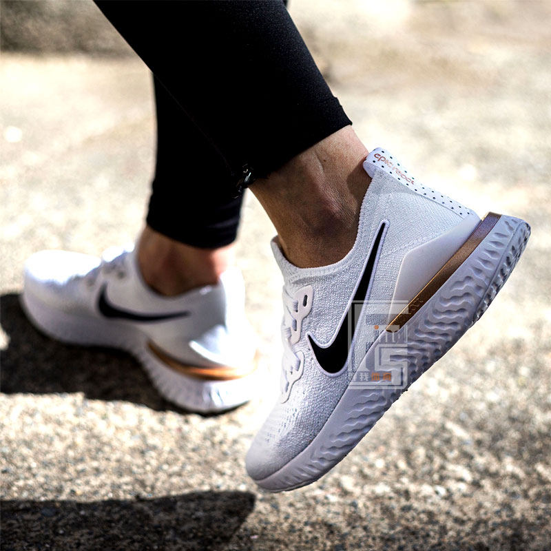 nike epic react flyknit2男樱花粉 寻我体育 支持知解鉴定跑步鞋