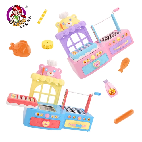 Игрушка, реалистичный комплект, детская бургерная, маленькая семейная кухня