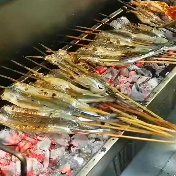 1斤装马步鱼干11-13-15-17-19厘米500针鱼片棒棒鱼烧烤饭店串吧用-图2