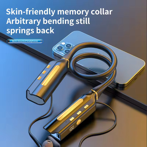Earphone Bluetooth TWS Wireless Headphones Neckband  Headset - 图1