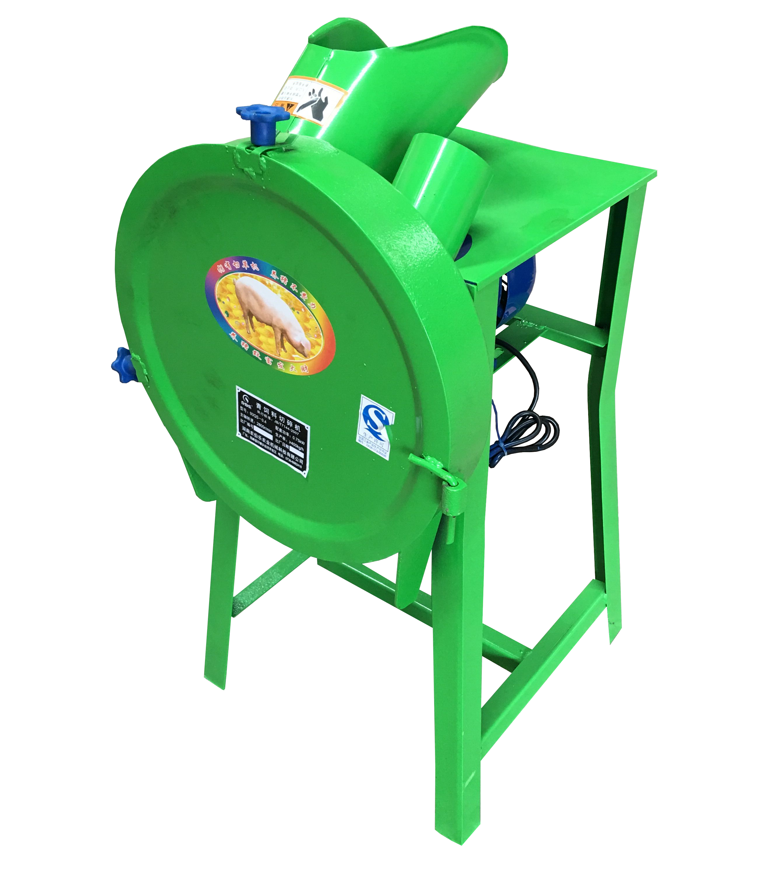 畅销切草机小型碎草机多功能饲料粉碎机牛羊220电动两相铡草机