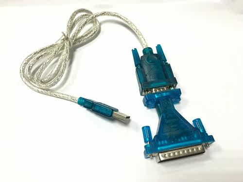 USB-RS232线配9母转DB25公转换头 USB转串口线(COM口)USB9针线 - 图1