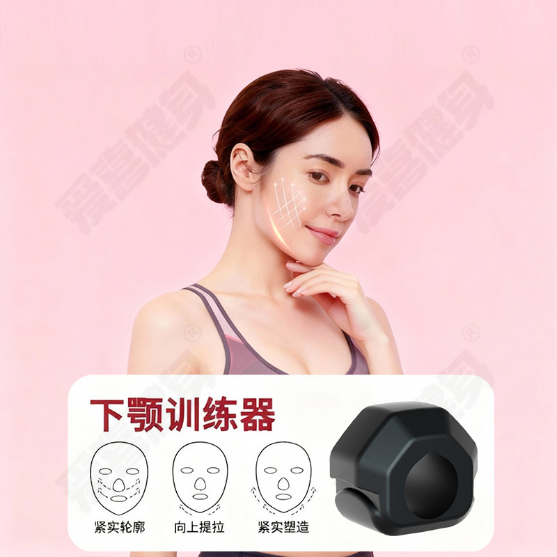 【爱喜健身】2025升级款 收纳款面部训练器提拉紧致下颚线瑜伽球,淘宝优惠券,粉丝福利购,淘宝优惠卷