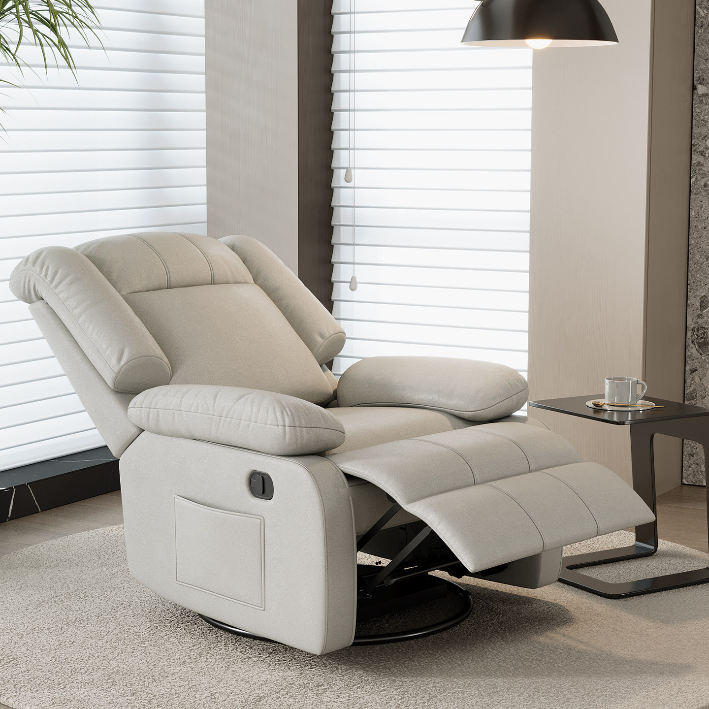 多功能太空沙发单人电动沙发可躺可睡客厅电动躺椅可摇旋转按摩椅,淘宝优惠券,粉丝福利购,淘宝优惠卷