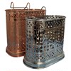 Kitchen metal square chopstick cage storage rack