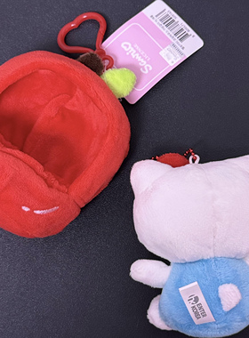 【现货秒发】韩版hellokitty苹果水果屋毛绒挂件