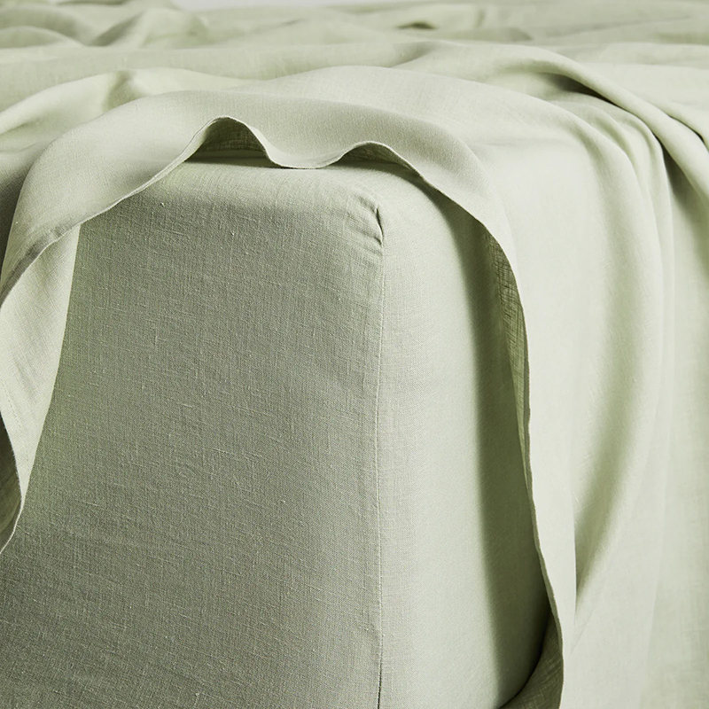 质朴之选:亚麻床笠百分百亚麻打造优雅卧室氛围