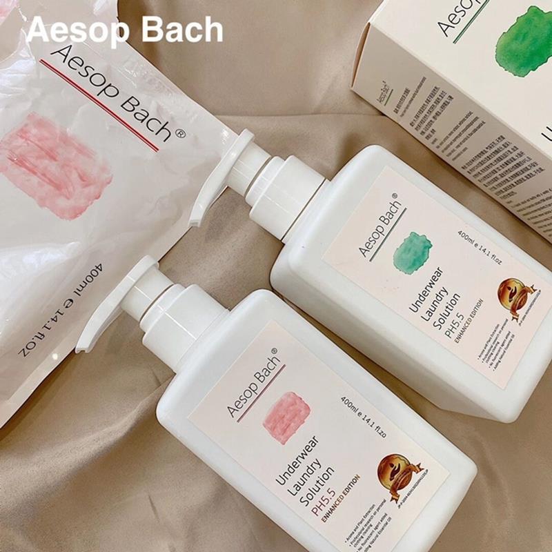 团购 aesopbach 一索巴赫内裤抗菌除螨去黄血渍400ml*2瓶+400ml*2 - 图0