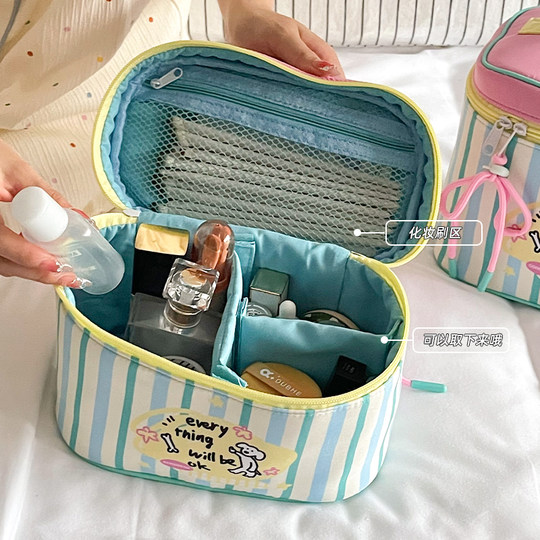 Makeup bags with large capacity portable out