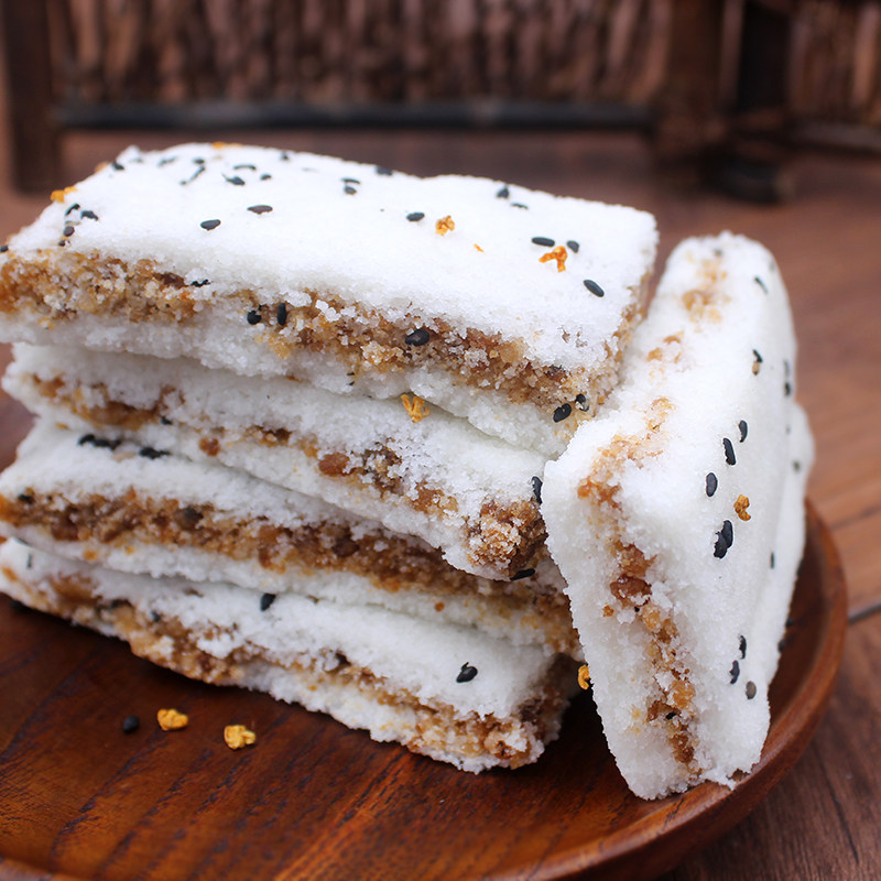 芝麻桂花糕夹心手工传统糕点正宗红糖糯米糕零食休闲散装浙江小吃,淘宝优惠券,粉丝福利购,淘宝优惠卷