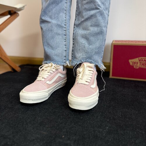 VANS/范斯 MTE Old School 浅粉色休闲耐磨低帮板鞋 VN000CY2LTP - 图1