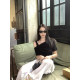 Miss 77 Angry Lesser Fashionable Lazy Sloped Shoulder T Relaxed Casual Slim Short Sleeve Cool T-Shirt Top