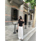 Miss 77 Angry Lesser Fashionable Lazy Sloped Shoulder T Relaxed Casual Slim Short Sleeve Cool T-Shirt Top