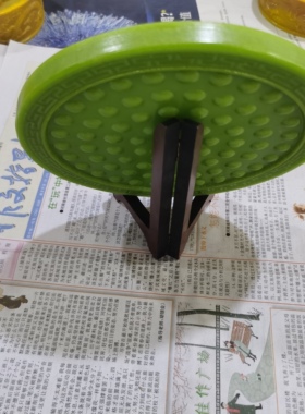 珍藏古玩旧藏纯手工雕刻九龙屏风摆件直径20厘米