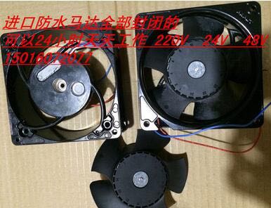 新瑞联 X FAN 12038 48V 0.35A RDH1238B4-R30AK01 3线变频器风扇 - 图0