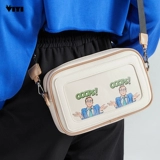 Оригинальная дизайнерская сумка через плечо, сумка на одно плечо, рюкзак, карточки, поясная сумка