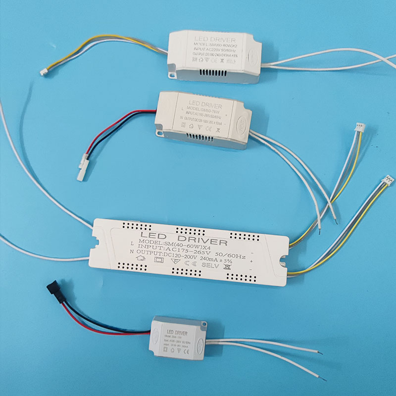 灯具光源驱动变压器LED灯带镇流器吸顶灯白色电源小盒子灯配件-图0