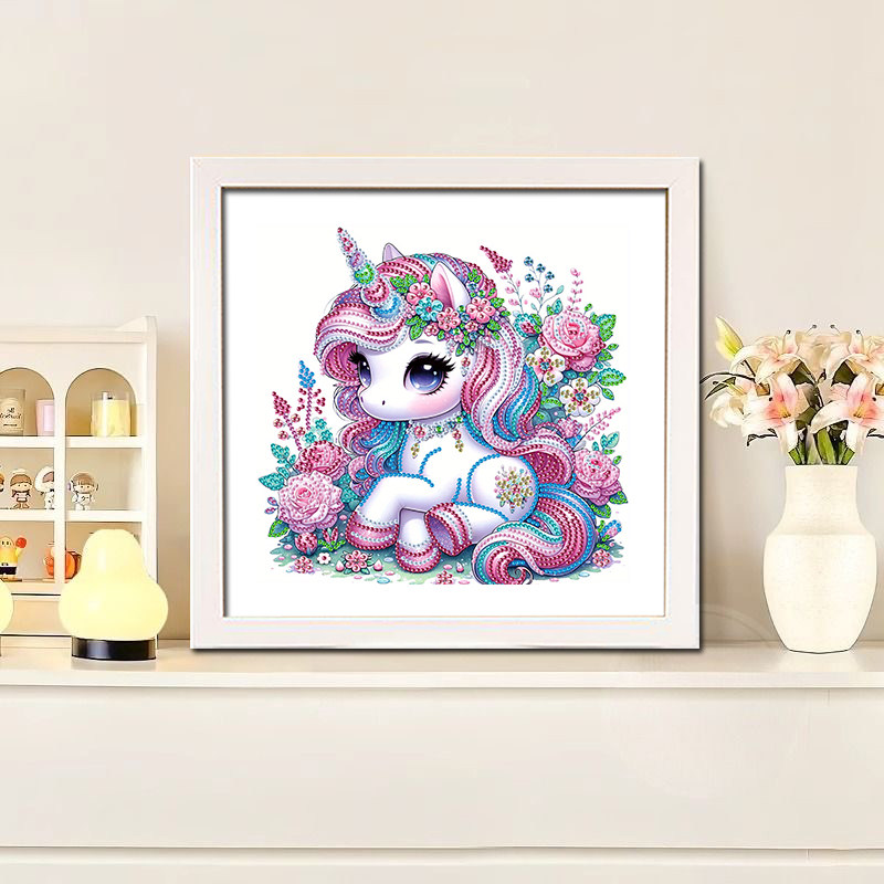 新款ins风公主钻石画卡通儿童手工制作diy益智送孩子礼物简单客厅,淘宝优惠券,粉丝福利购,淘宝优惠卷