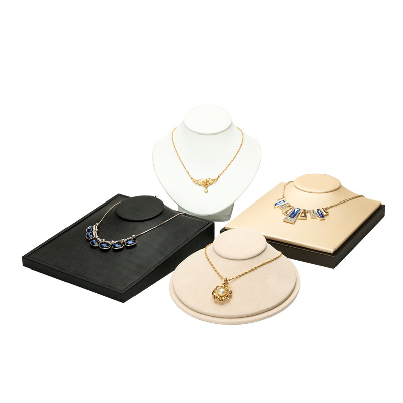 项链展示架脖子人像模特托架首饰柜台橱窗陈列摆件收纳架珠宝道具 - 图3