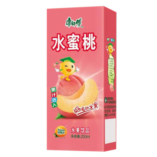 康师傅水蜜桃饮料250ml/24盒纸盒装劲凉冰红茶冰绿茶柠檬茶整箱装 - 图3