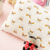 Trẻ em thân thiện với da Nhật Bản hoạt hình chú thỏ gối bông cotton dệt bông tay váy hoa - Gối trường hợp goi chu u Gối trường hợp